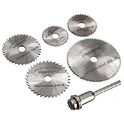 Metal HSS Circular Saw Blade Set Cutting Discs for Rotary Tool
