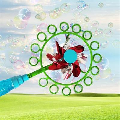 Small Bubble Stick With Windmill Fan Toy (1166)