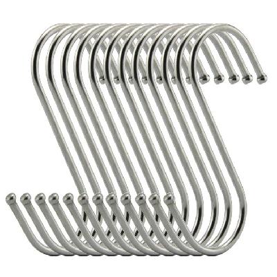 Steel Hanger, Heavy Stainless Steel Cloth Hanger - Set Of 12(0230)