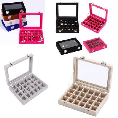 24 Grid Jewellery Organiser (multicolour)