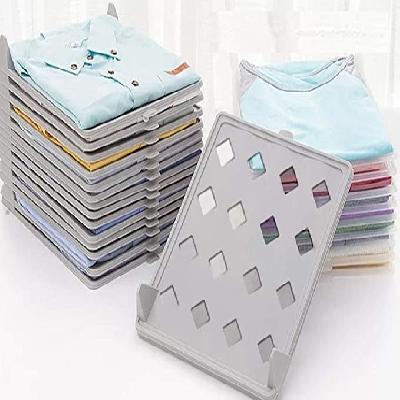 Clothes Wardrobe Oraganizer for Shirts, T-Shirts, Jeans, Plastic Closet Drawer Organizer