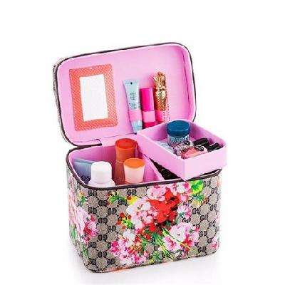 Cosmetic Case Storage Box Square Portable