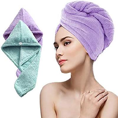 Hair Towel Wrap Absorbent Towel Hair-Drying Quick Dry Shower Caps