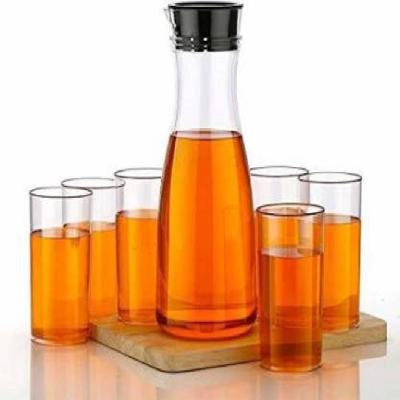 Jony Lemon Stylish Jug With 6 Pieces Glass