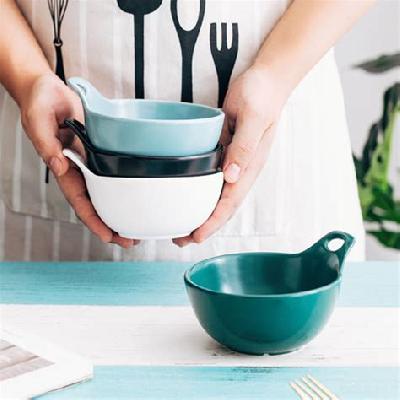 Rice Bowl With Handle