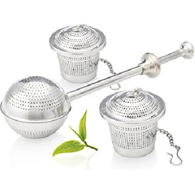 Tea Infuser for Green Tea, Tea Filter Ball with Hanging Hook Tea Infuser Stainless Steel