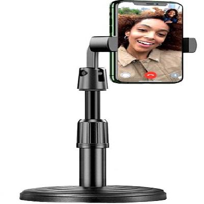Universal Mobile Stand For Table With Adjustable Height, 360 Degree Rotation Mobile Holder