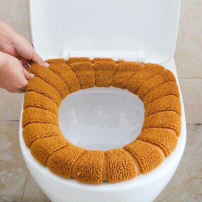 Warm Soft Washable Toilet Cover Pad Cushion