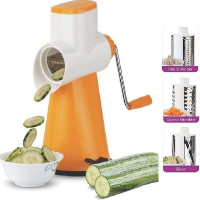 4 In 1 Plastic Rotary Vegetable Cutter