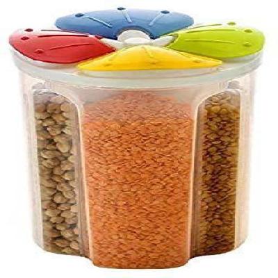 4 Section Con Food Storage Container