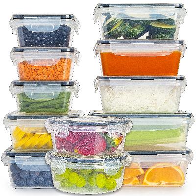 Plastic Food Storage Container Set