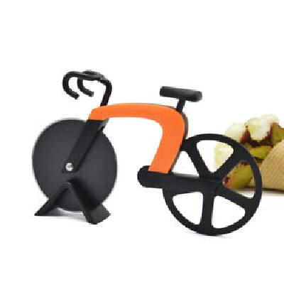 Ce-193 Stainless Steel Bicycle Shape Pizza Cutter
