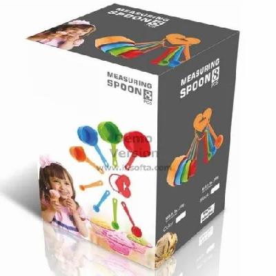 Ce-219 6 Pcs Color Measuring Spoon, For Multipurpose