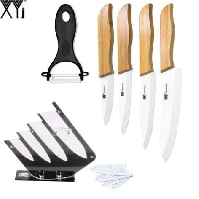 Ce-278 6 Piece Knife Set With Plastic Stand