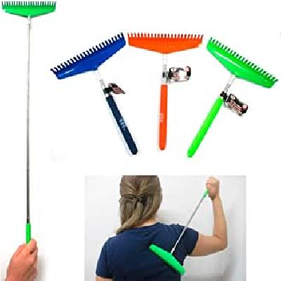 2 Piece Scratcher Back Telescopic Scratching Backscratcher Massager Kit