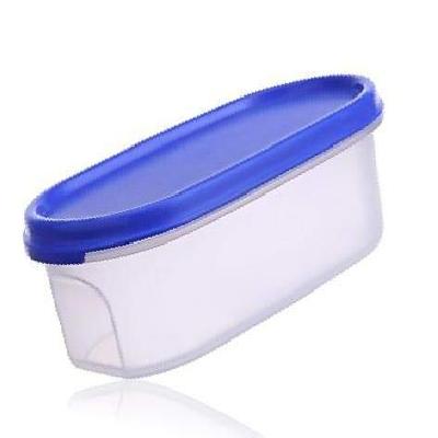 2pcs Modular Transparent Airtight Food Storage Container - 500 ml