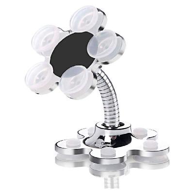 360 Rotatable Flower Shape Cellphone Holder Car 