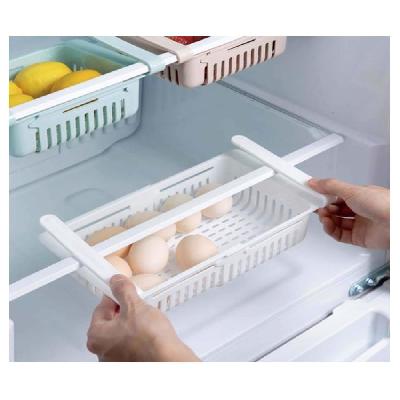 Adjustable Fridge Storage Basket, Fridge Racks Tray Sliding Storage Racks Sale