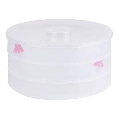 Plastic 3 Compartment Sprout Maker, White