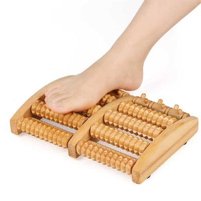 Wooden Foot Roller