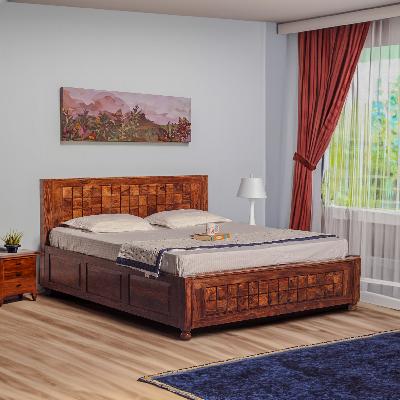 Designer Wooden Double Bed