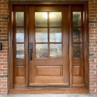 Wooden door