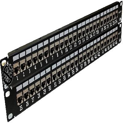 24 Port Loaded Patch Panel