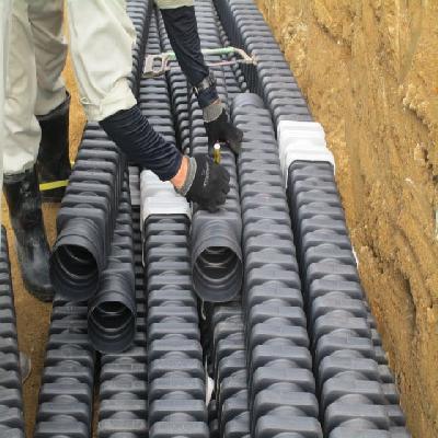 UNDERGROUND CABLE DUCT LAYING
