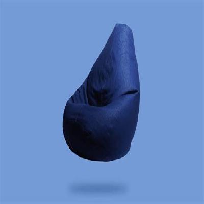 Classic Bean Bag XXXL Size Blue Denim Cover Only, Customizable