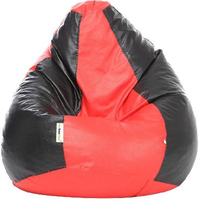 Cotton Canvas Printed Classic Bean Bag XL Size Cover Only, Multi Color, Customizable