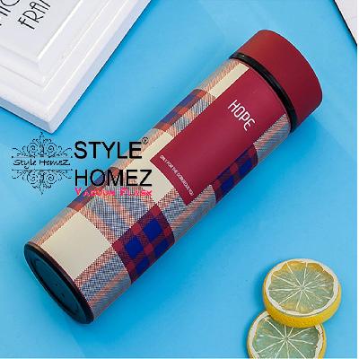Double Wall Vacuum Insulated SS Flask BPA Free Thermos Travel Water Bottle 480 ml