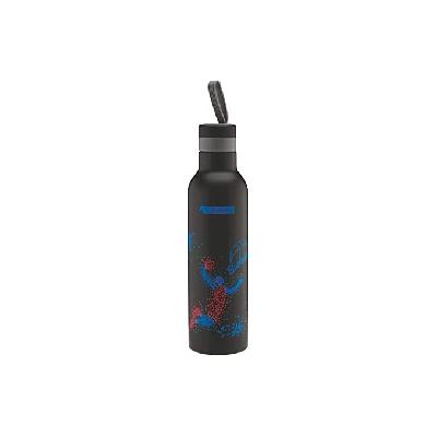 Double Wall Vacuum Insulated SS Sports Flask BPA Free Thermos Travel Bottle 500 ml - Hot 