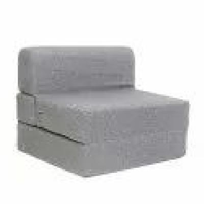 Foldable Sofa Cum Bed, 3' x 6' Feet Premium Jute Fabric with Premium Foam Fillers