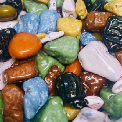 Multicolor Coated Rock Chocolate Edible Stones Candy