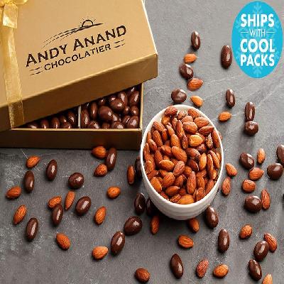 Premium Chocolate Chocodip Almonds Badam California
