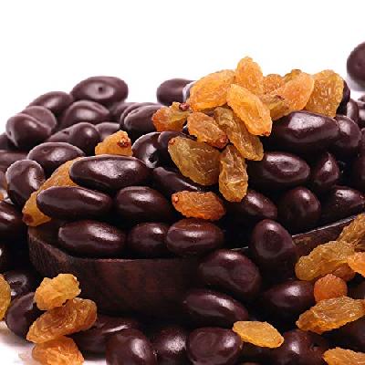 Premium Chocolate Flavor Choco Dip Raisins Dry Fruits Kismis