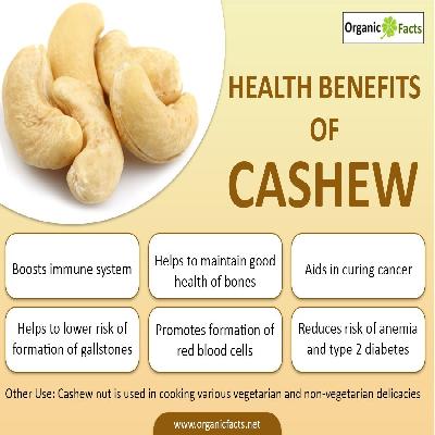 Premum Export Quality Whole W320 Cashew, Naturally Processed (benin Origin)