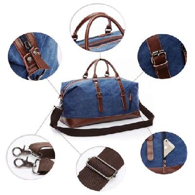 Weekender Duffle Over Size Luggage Bag,  Vintage 45 Litres