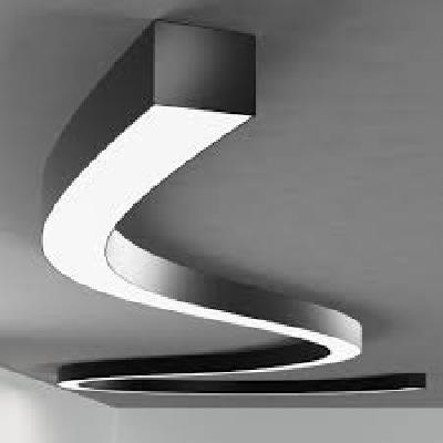 Curved Integral Luminaries