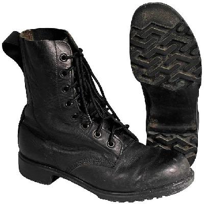 Army High Ankle Leather Boot, DMS Boots