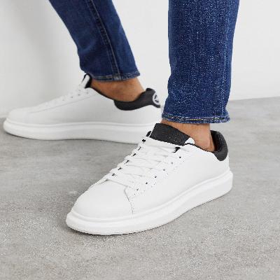 Mens White Sneaker Shoes