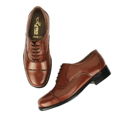 Tan Police Oxford Shoes
