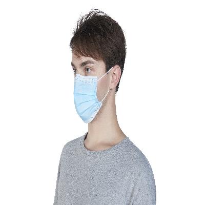 3ply mask with nose strip