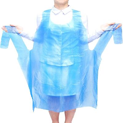 PE Blue Disposable Aprons