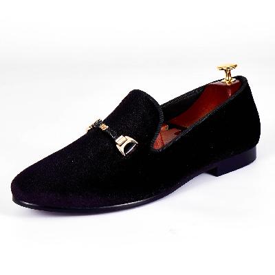 Velvet Loafer Shoes