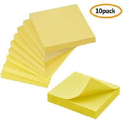 3x3 Yellow Sticky Notepad