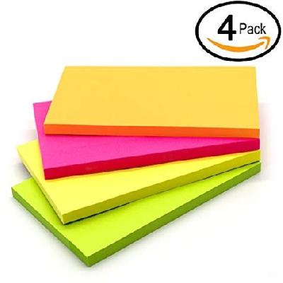 3x5 Neon Sticky Notepad