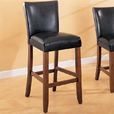 Faux Leather Bar Stool