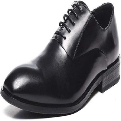 Mens  Black Microfiber Formal Shoes