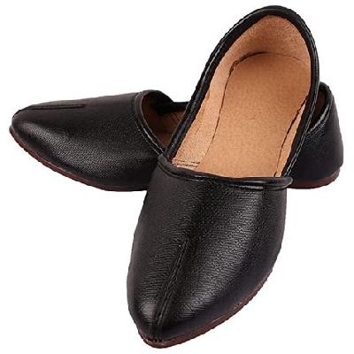 Mens Black Formal Jutti